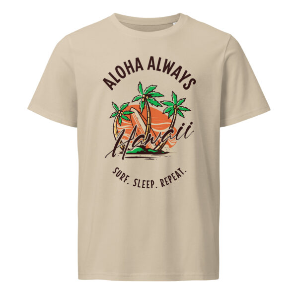 Aloha Always, summer, beach, Unisex organic mid-light t-shirt - Image 2