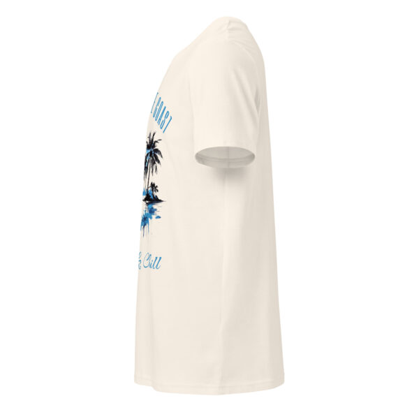 Waves & Chill, beach, summer, Unisex organic mid-light t-shirt - Image 4