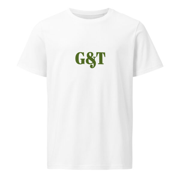 Gin and Tonic, cocktail, summer, Unisex organic mid-light t-shirt - Image 5