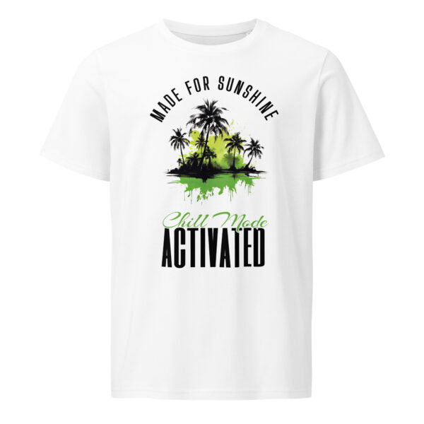 Made for sunshine, beach, summer, Unisex organic mid-light t-shirt - Image 5