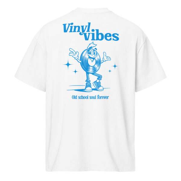Vynil vibes, music, retro, Men’s box tee - Image 2