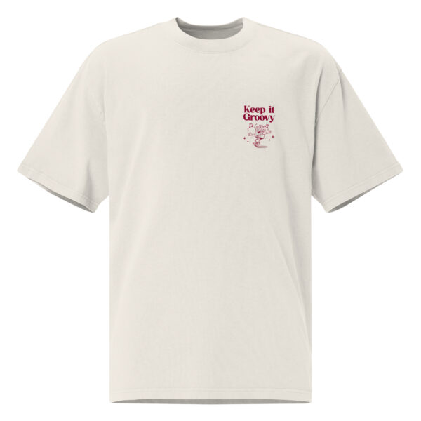 Keep it Groovy, Oversized faded t-shirt