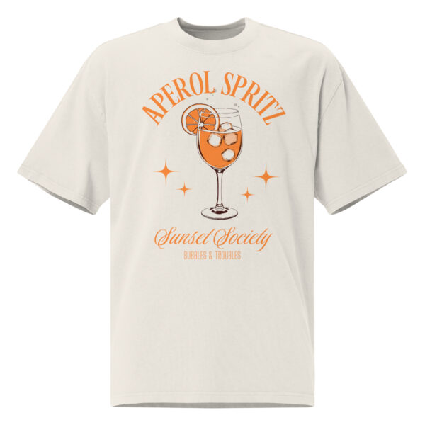 Aperol Spritz, cocktail, Oversized faded t-shirt