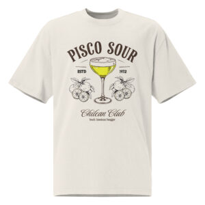 Pisco Sour, Cocktail, Oversized faded t-shirt