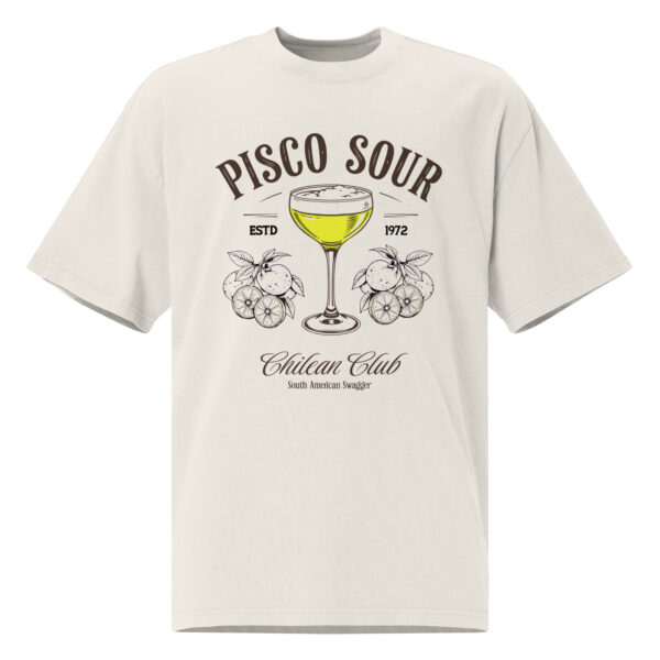 Pisco Sour, Cocktail, Oversized faded t-shirt
