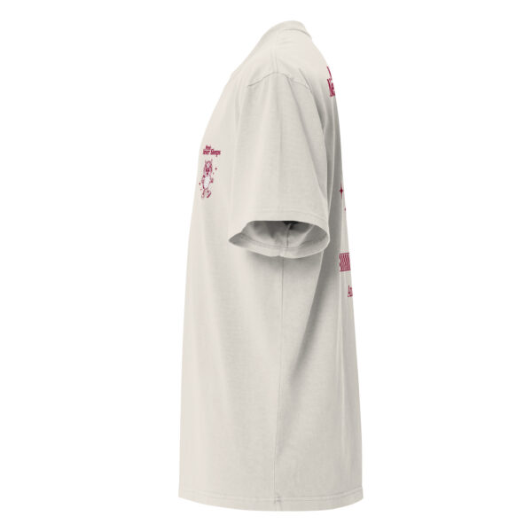Music never sleeps, Oversized faded t-shirt - Image 3