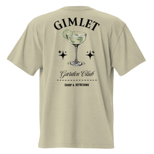 Gimlet, cocktail, Oversized faded t-shirt - Image 2