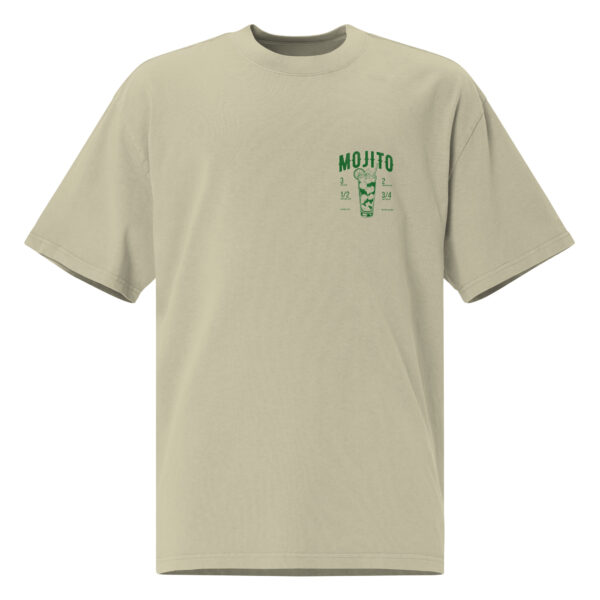 Mojito, cocktail, Oversized faded t-shirt