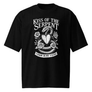 oversized-heavyweight-t-shirt-black-front-688d97fd23254.jpg Kiss of the Serpent, Oversized heavyweight t-shirt
