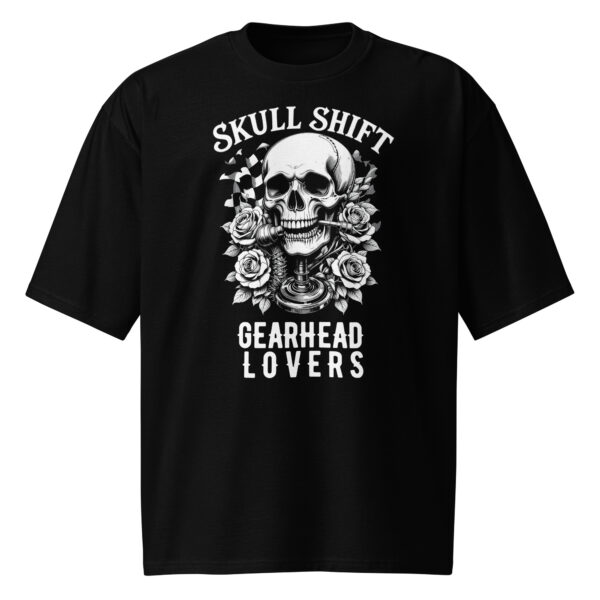 Shift Skull. Oversized heavyweight t-shirt