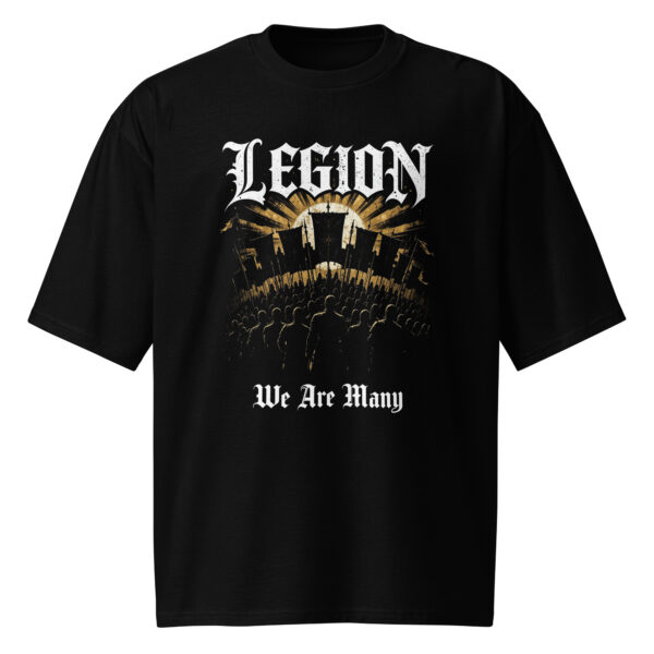 Legion, gothic, Oversized heavyweight t-shirt