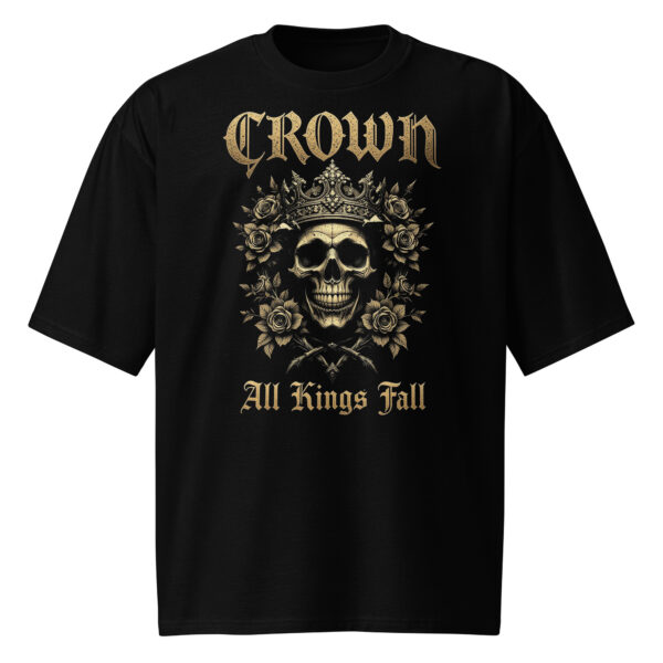 Crown, Gothic, Oversized heavyweight t-shirt