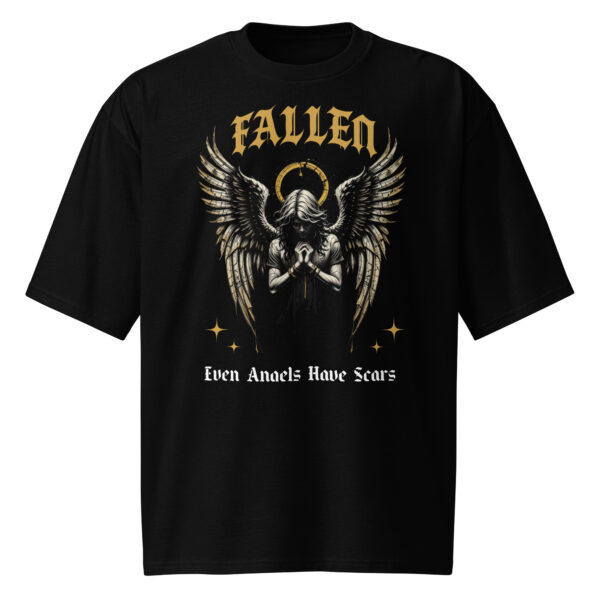 Fallen, gothic, medieval, Oversized heavyweight t-shirt