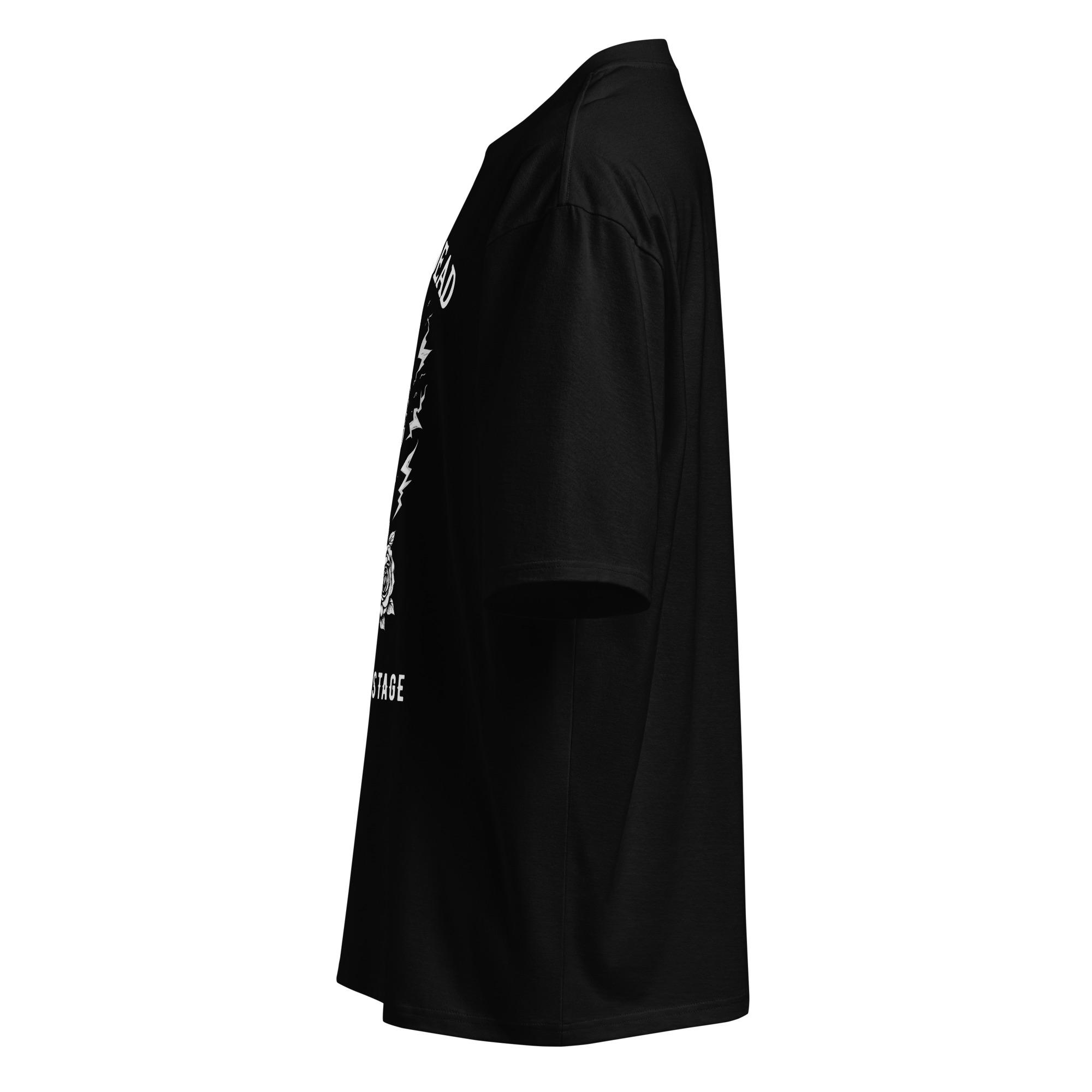 Mic drop Dead, Oversized heavyweight t-shirt - Image 2