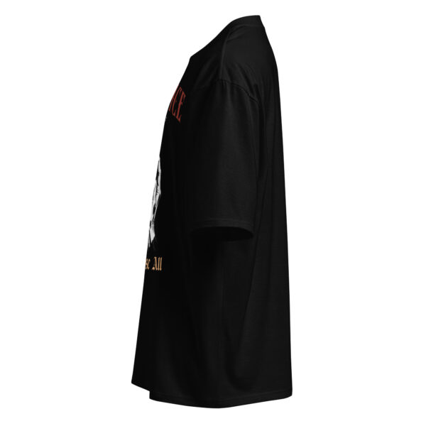 Sacrifice, gothic, medieval, Oversized heavyweight t-shirt - Image 2