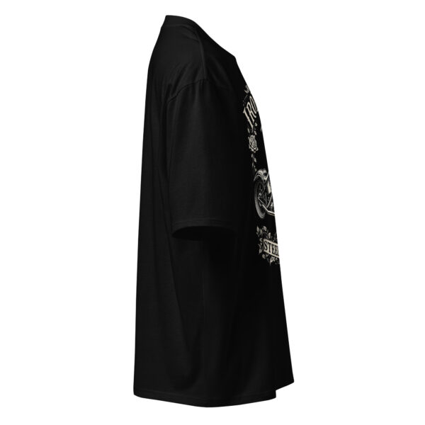Iron Roses, Oversized heavyweight t-shirt - Image 3
