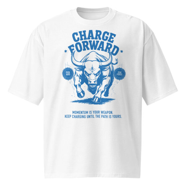 Charge Forward, Oversized heavyweight t-shirt