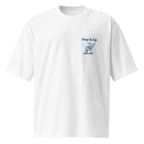 Amp it up. Oversized heavyweight t-shirt