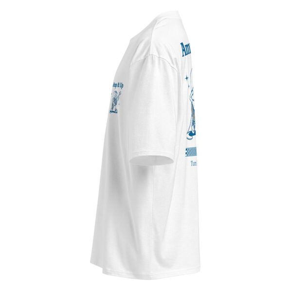 Amp it up. Oversized heavyweight t-shirt - Image 2