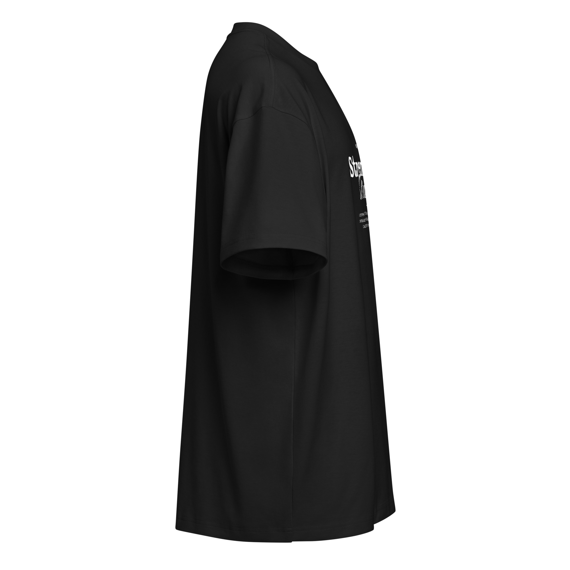 Strength in struggle, typo, inspiration, Men’s box tee - Image 3