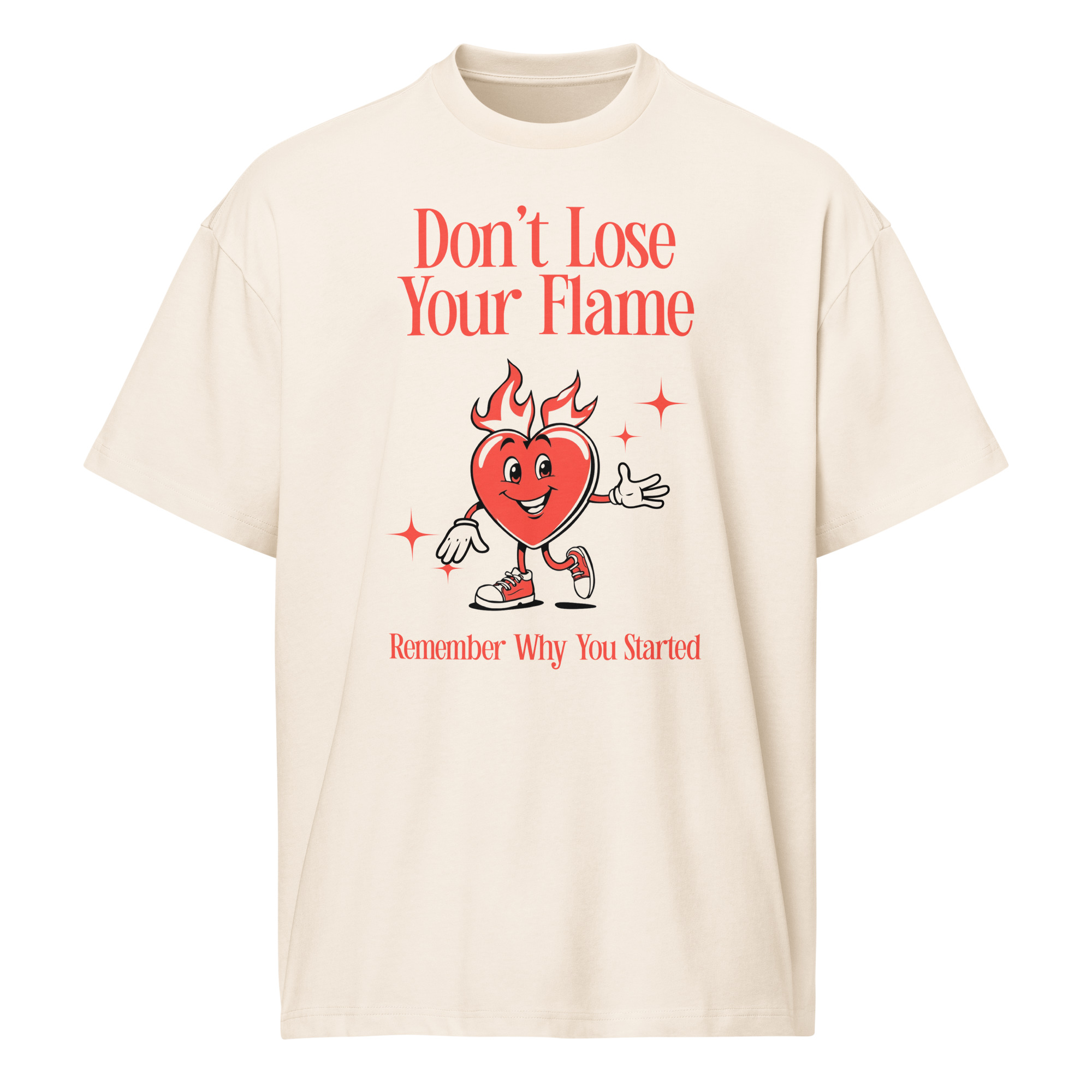 Don’t lose your Fire, Men’s box tee