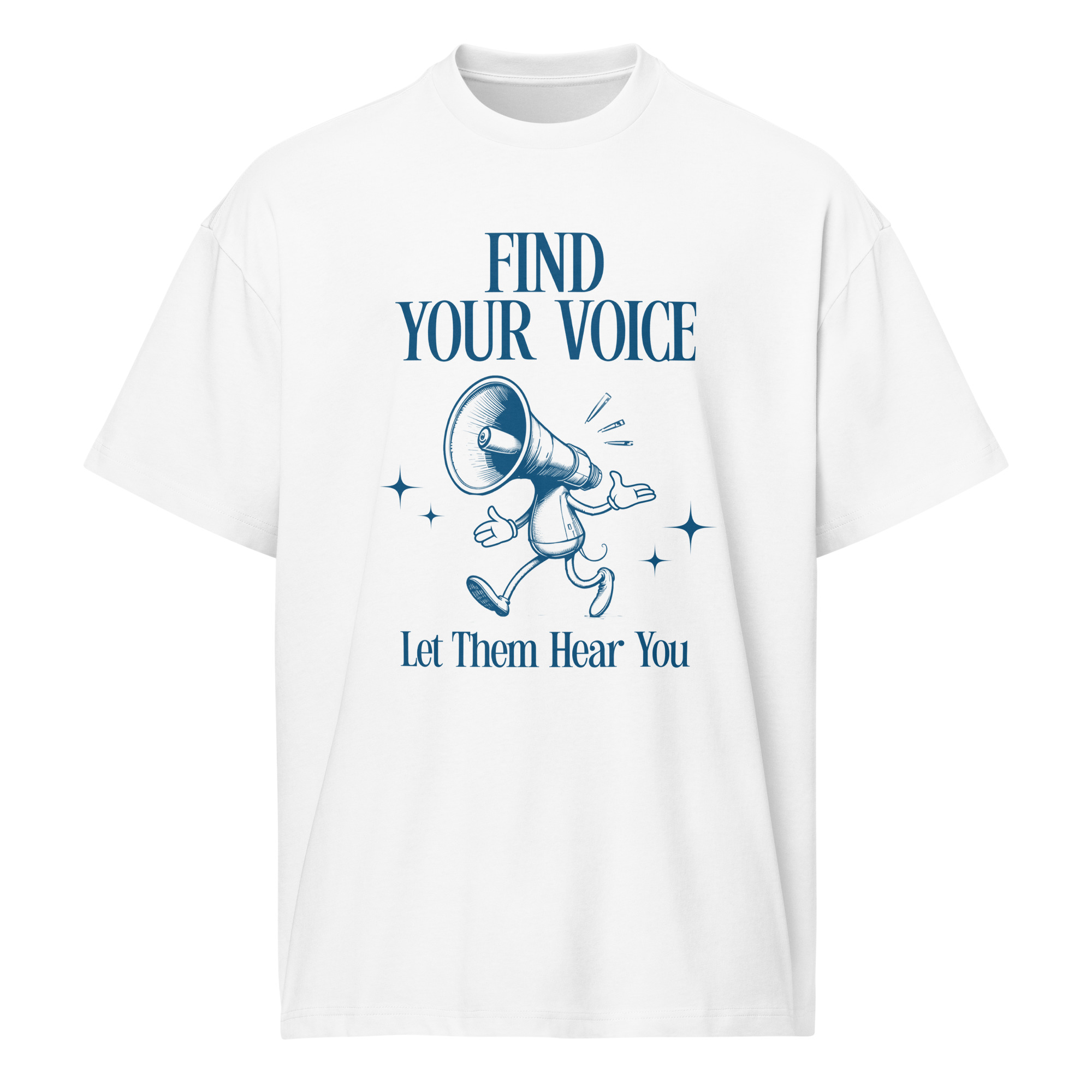 Find your Voice, Men’s box tee
