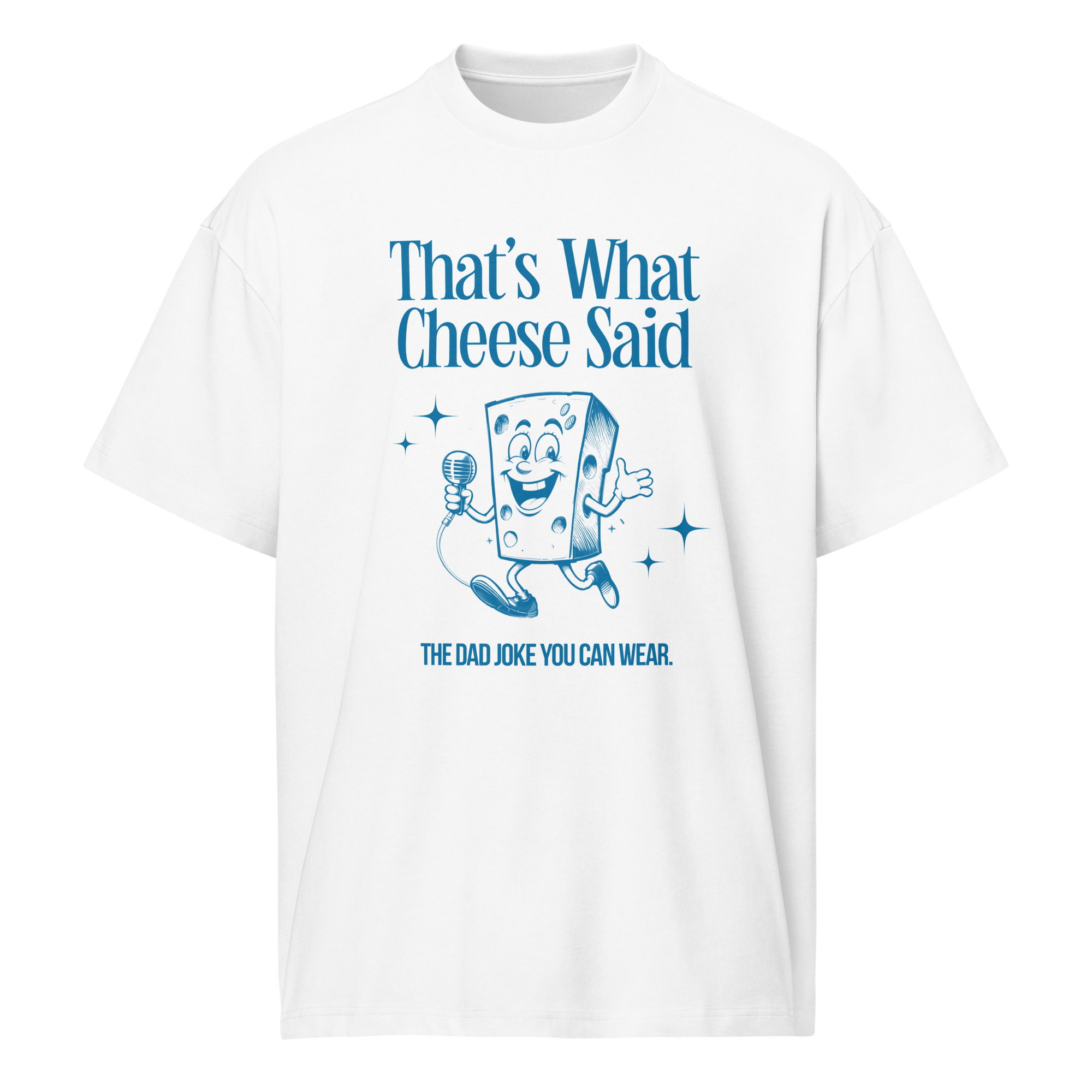 That’s what cheese said, funny, retro, Men’s box tee