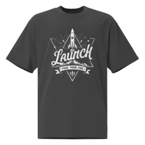 Launch, inspiration, Oversized faded t-shirt