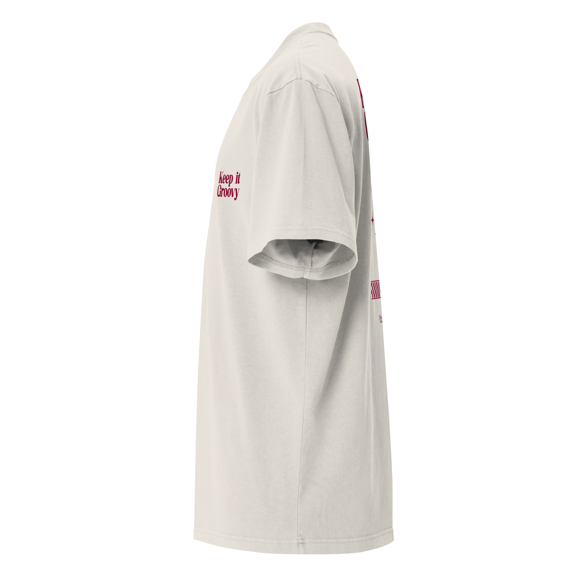 Keep it Groovy, Oversized faded t-shirt - Image 9