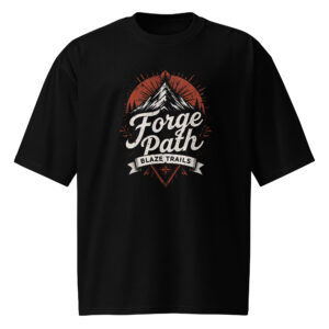 Forge Path, inspiration, Oversized heavyweight t-shirt