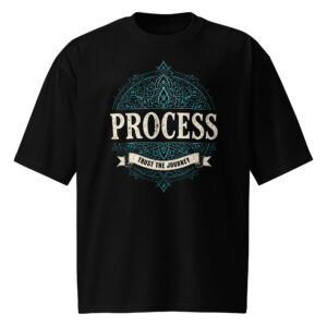 Process, inspiration, Oversized heavyweight t-shirt