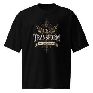 Transform, inspiration, Oversized heavyweight t-shirt