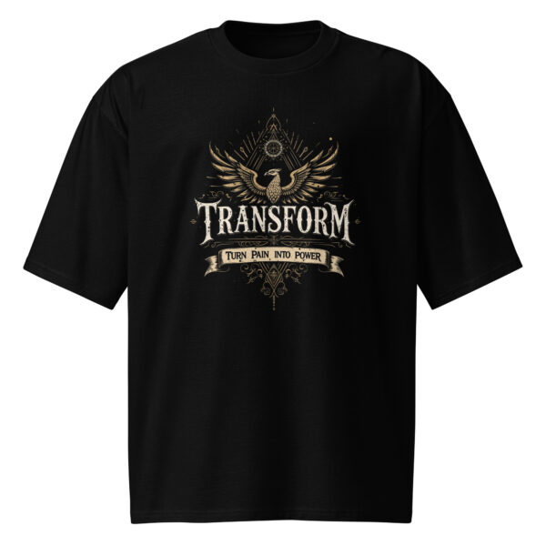 Transform, inspiration, Oversized heavyweight t-shirt