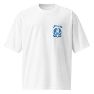 oversized-heavyweight-t-shirt-white-front-68c0f66d7ddbc.jpg Level up, Oversized heavyweight t-shirt