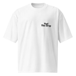 oversized-heavyweight-t-shirt-white-front-68c122a147873.jpg Feel the Drop, music, dj, Oversized heavyweight t-shirt