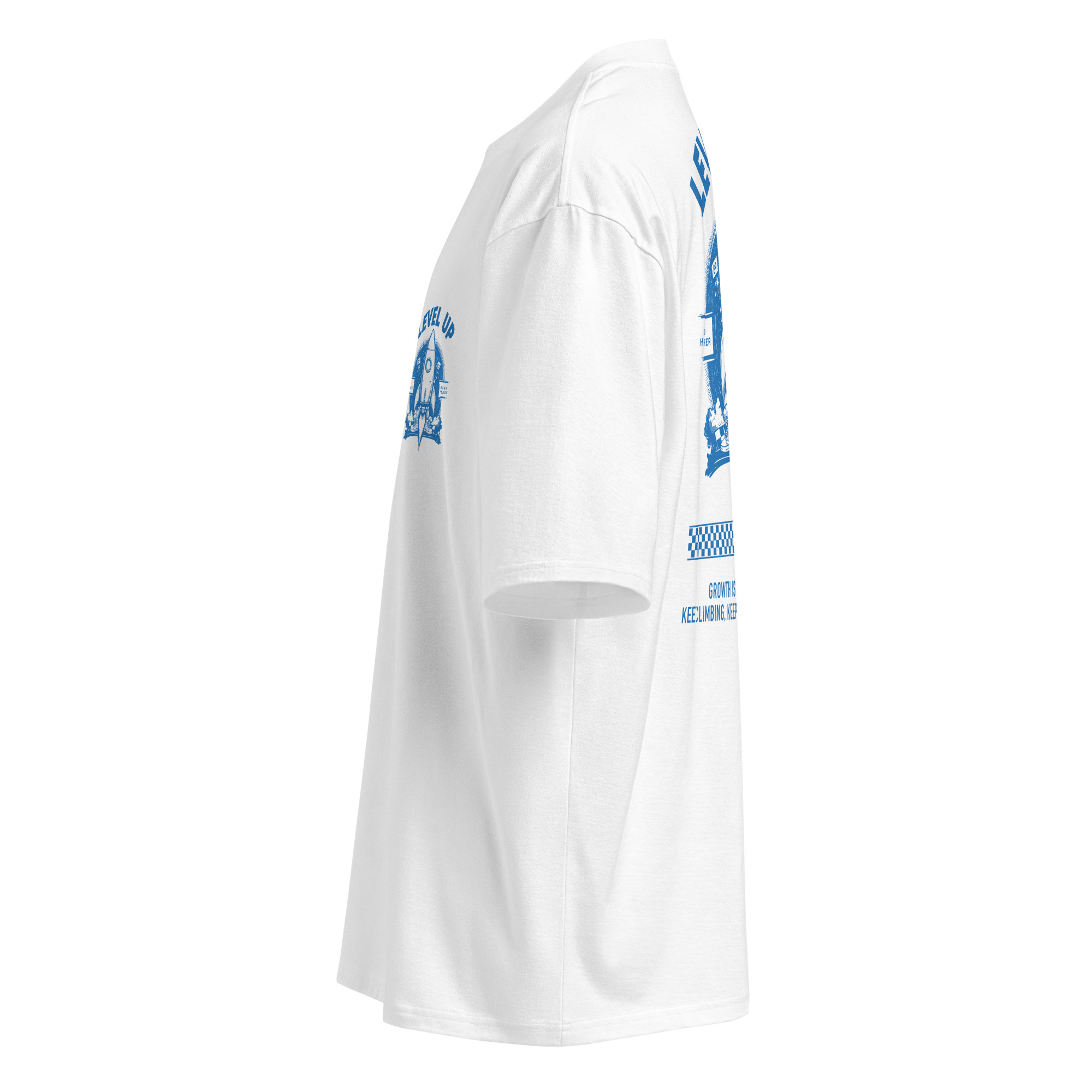 Level up, Oversized heavyweight t-shirt - Image 4