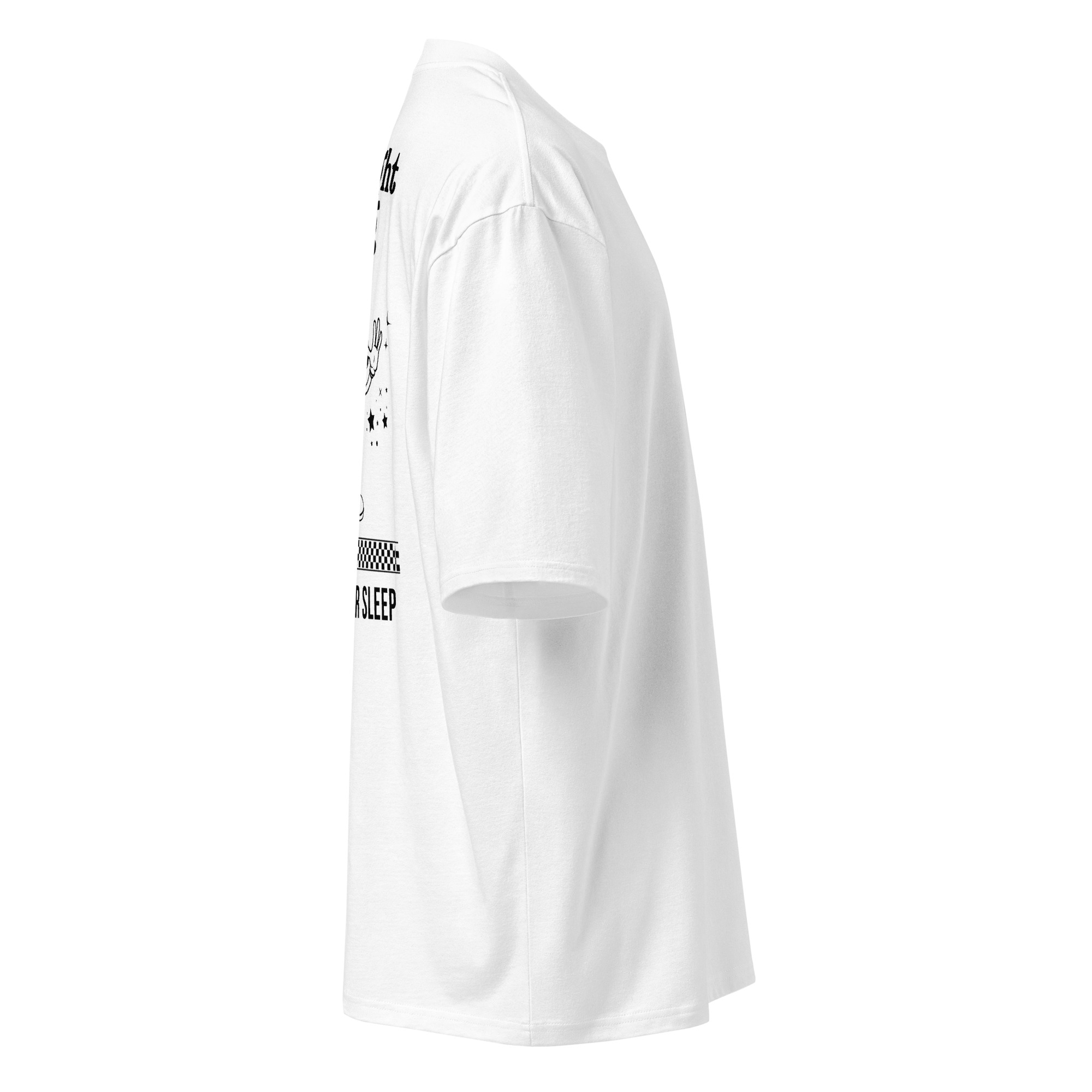 All Night Long, music, dj, house, Oversized heavyweight t-shirt - Image 3