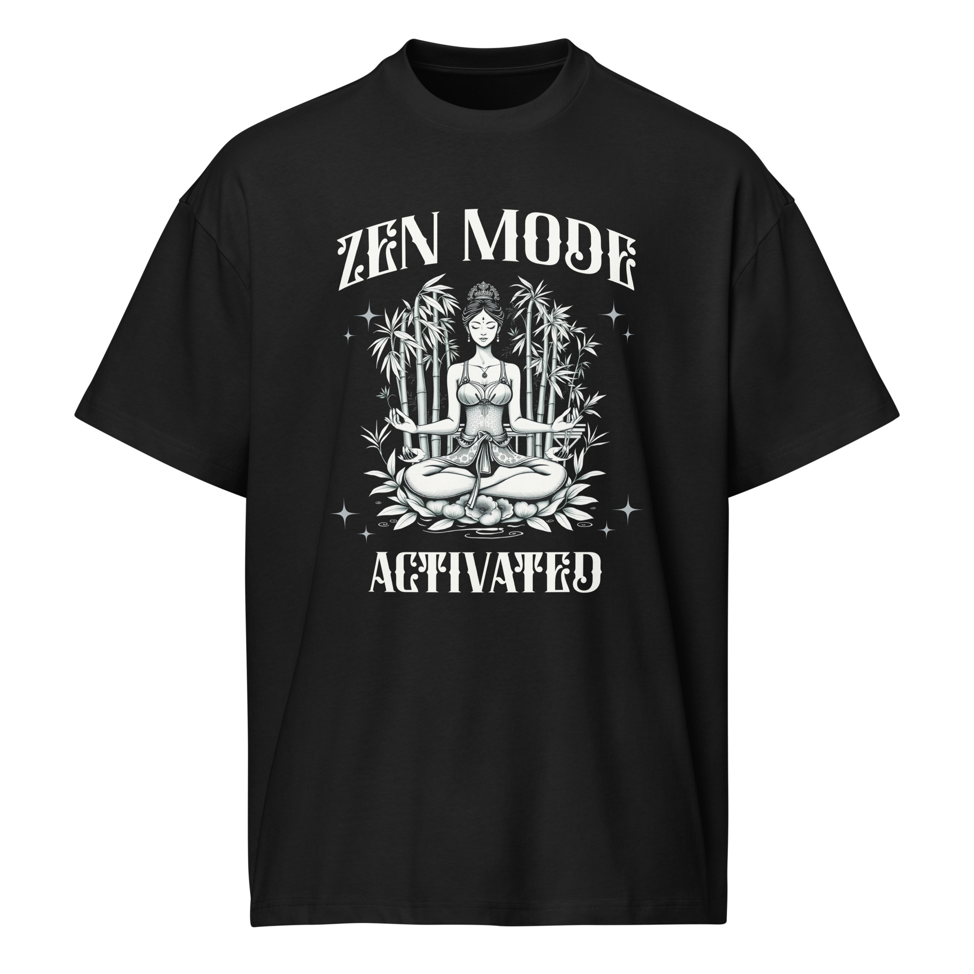 Zen Node activated, yoga, Men’s box tee