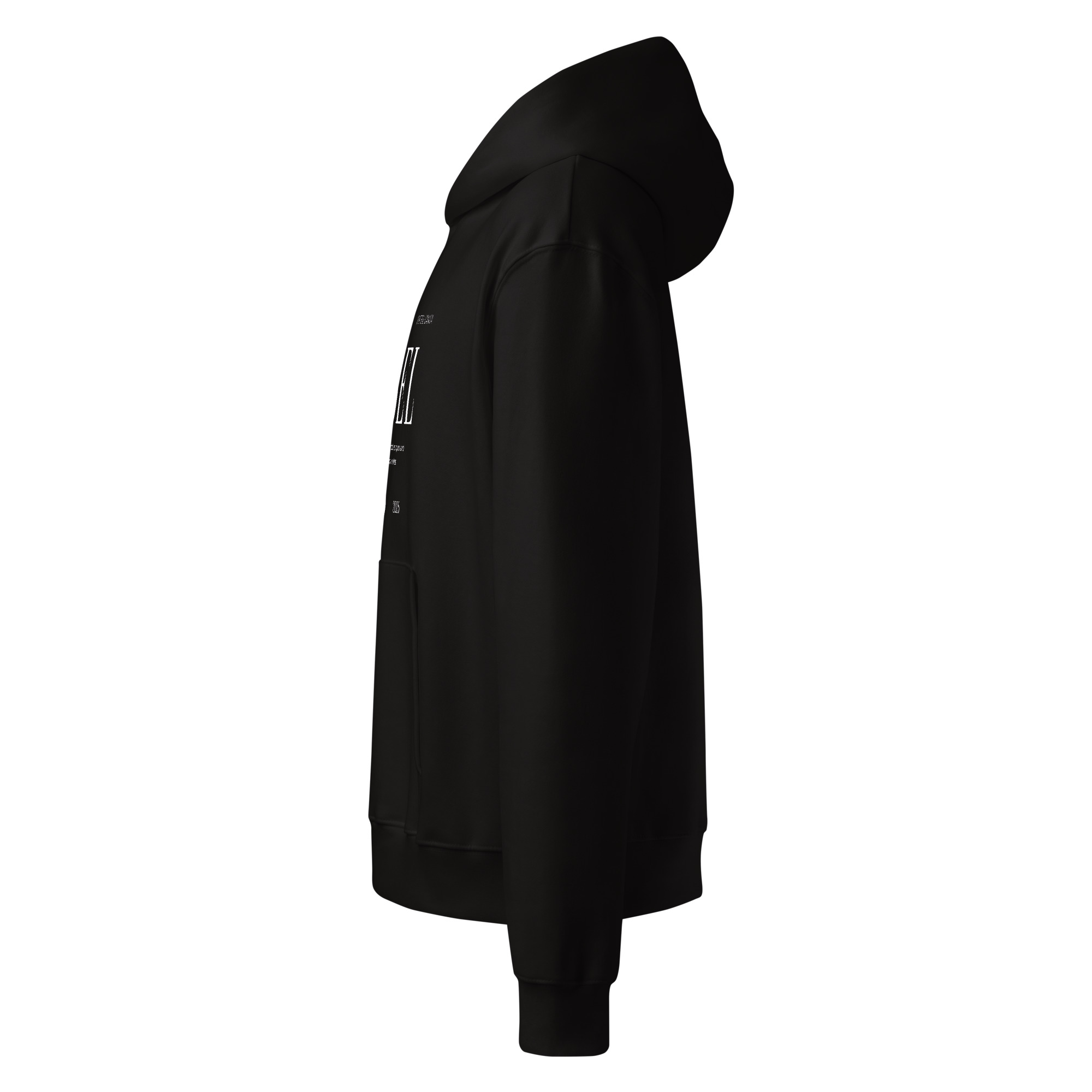 Rebel, streetwear, typo, Oversized heavyweight hoodie - Image 3