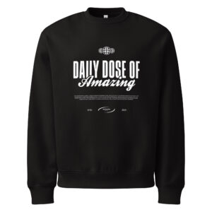 Daily dose of amazing, typo, Oversized heavyweight sweatshirt