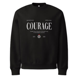 Courage, streetwear, Oversized heavyweight sweatshirt