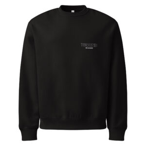 Beyond Measure, streetwear, typo, Oversized heavyweight sweatshirt