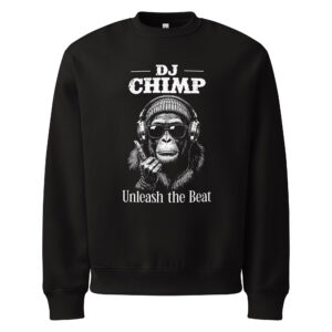 DJ Chimp, music, dj, Oversized heavyweight sweatshirt