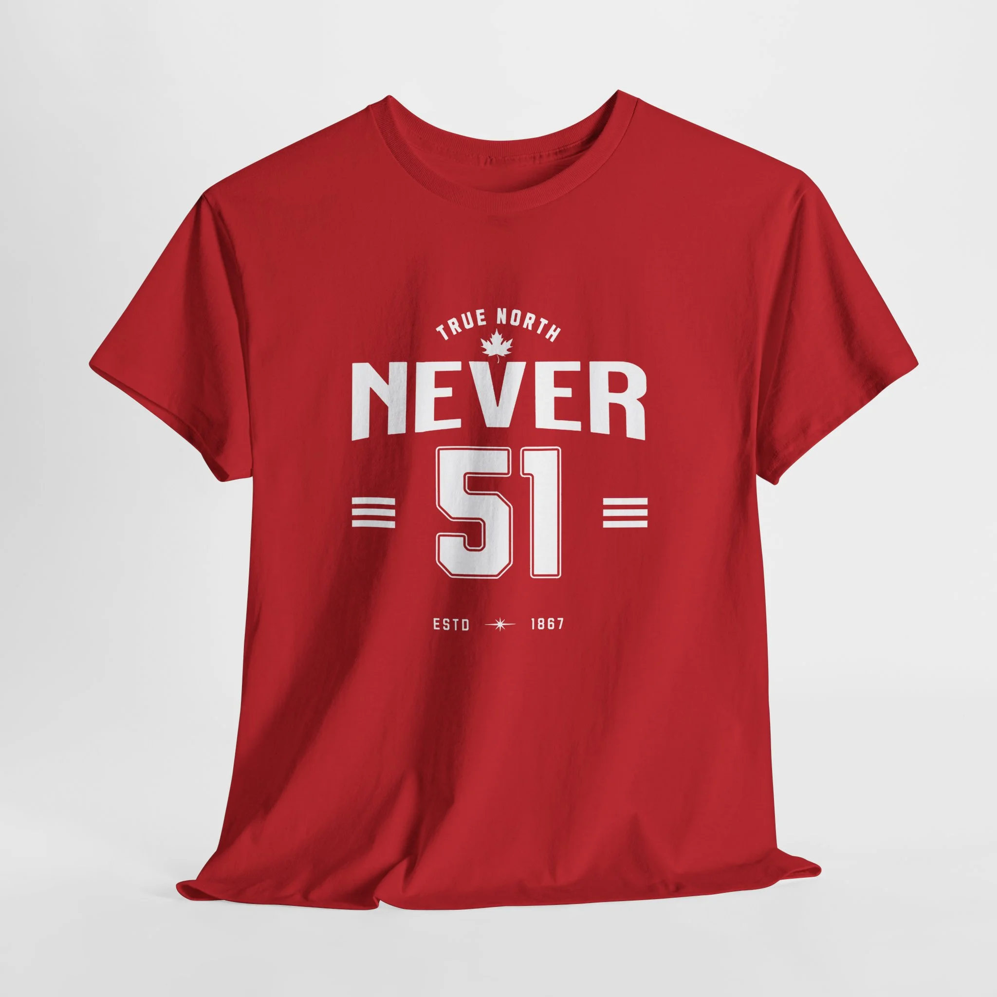 Never 51 Graphic Tee — Retro Athletic 'Never 51' Shirt - Image 6