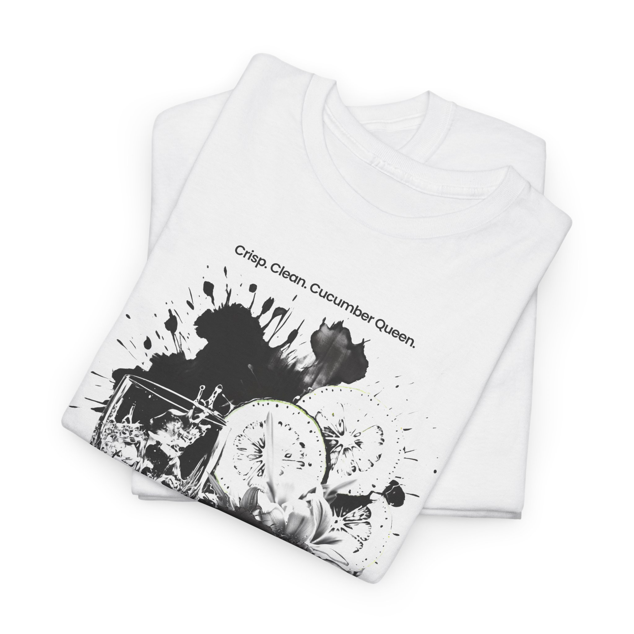 Cucumber Gimlet Graphic Tee - Vintage Cocktail Illustration Shirt - Image 5