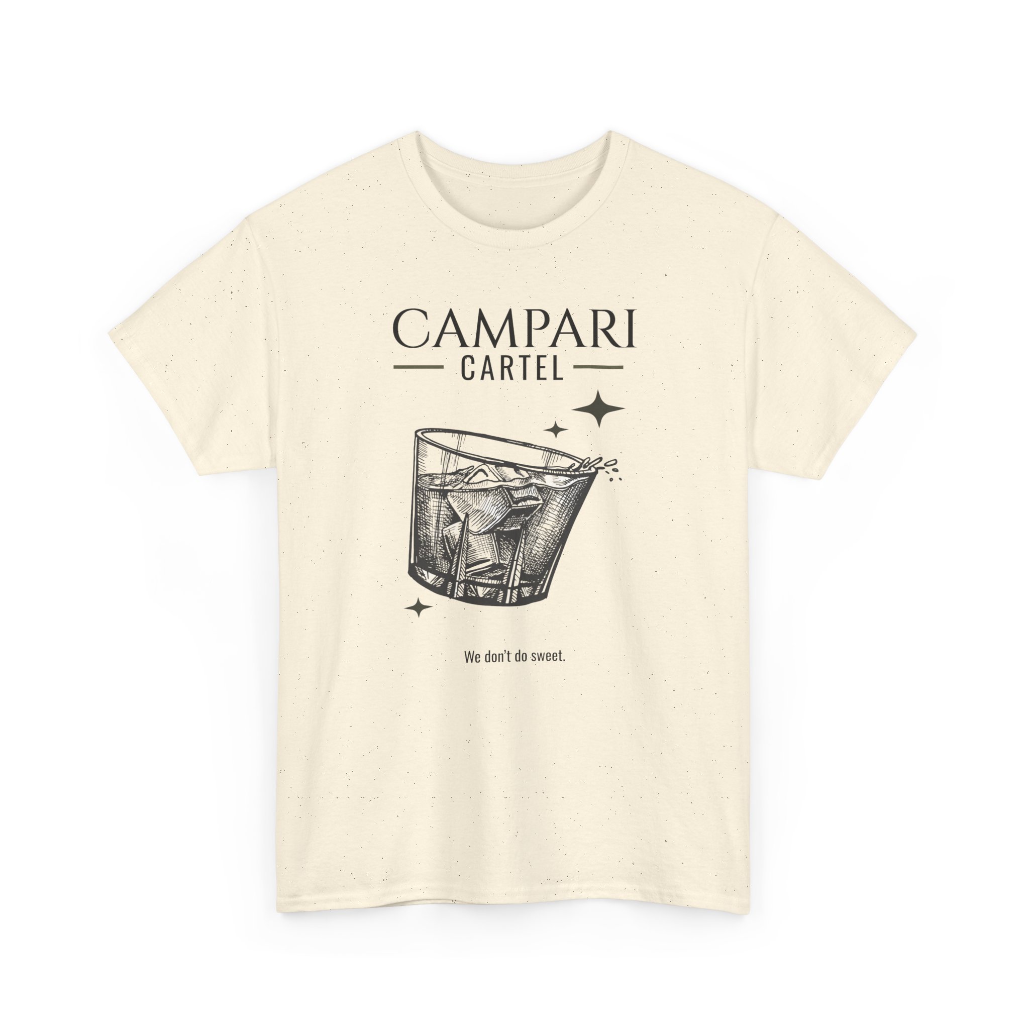 Campari Cartel Tee — Vintage Cocktail Graphic T-Shirt - Image 3