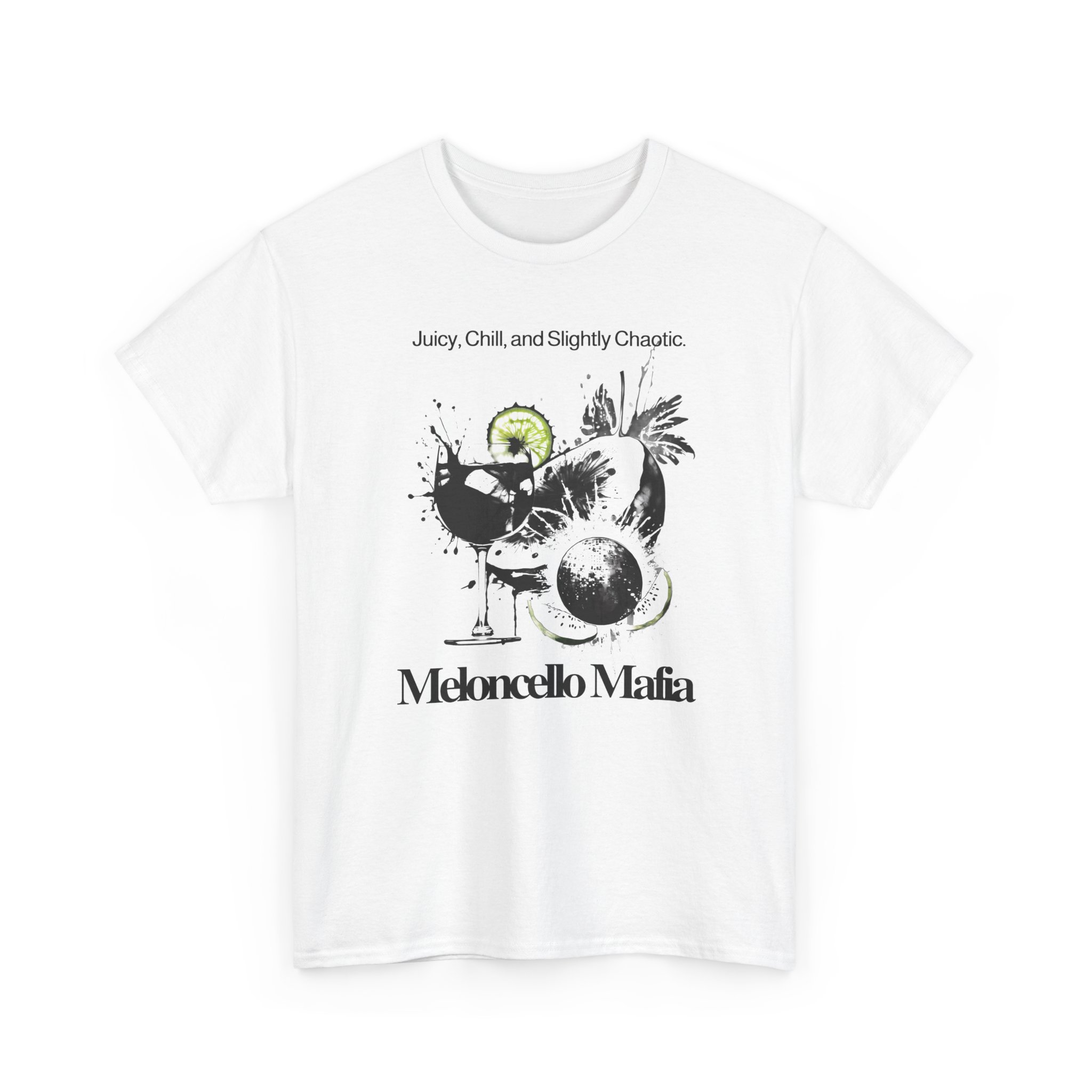 Meloncello Mafia Tee — Juicy, Chill & Slightly Chaotic Graphic T-Shirt - Image 3