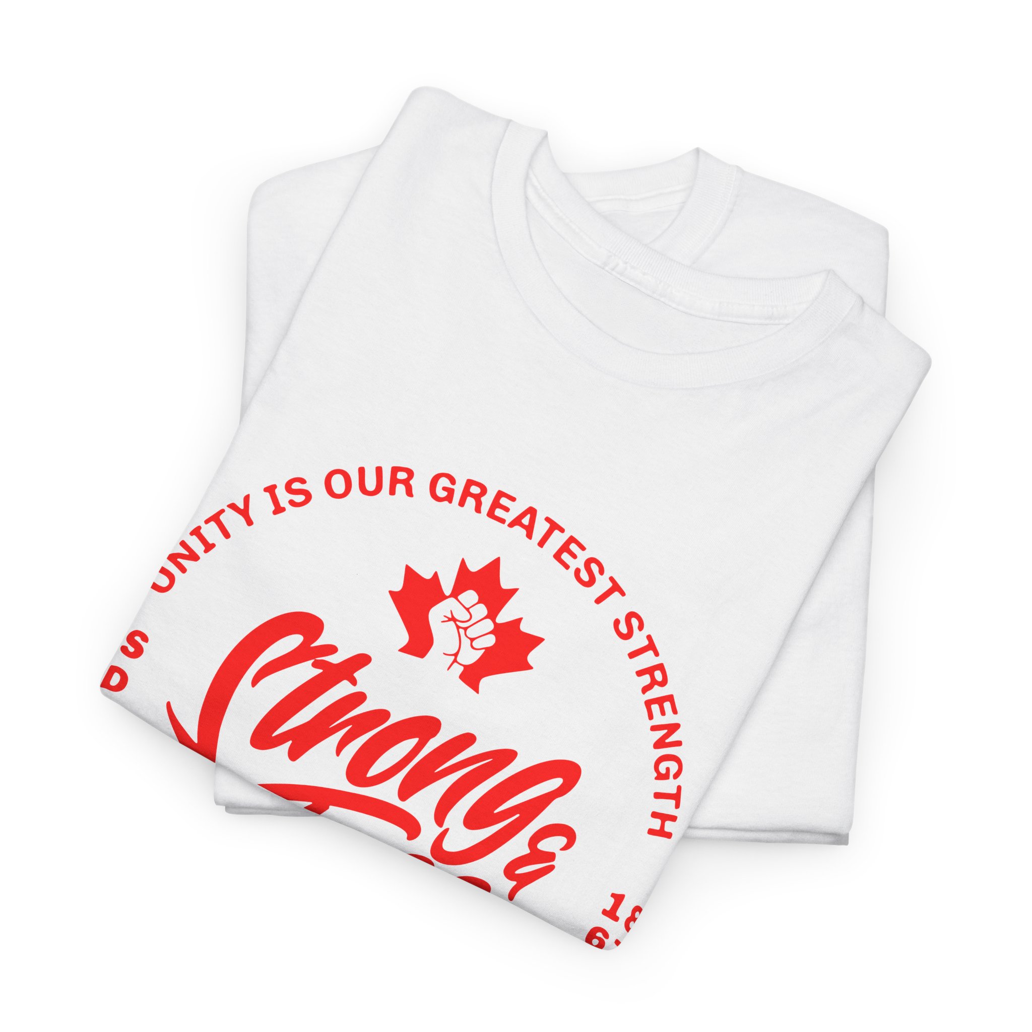 Strong & Free Canada T-Shirt — Patriotic Maple Leaf Graphic Tee - Image 5
