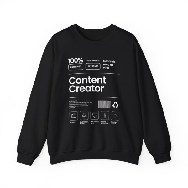 Content Creator, Crewneck Sweatshirt