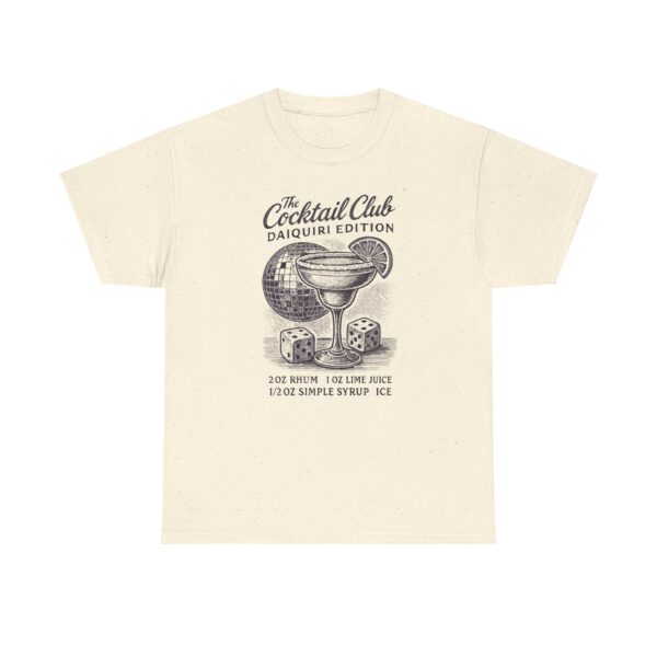 Daiquiri Recipe T-Shirt — The Cocktail Club Vintage Bar Graphic Tee